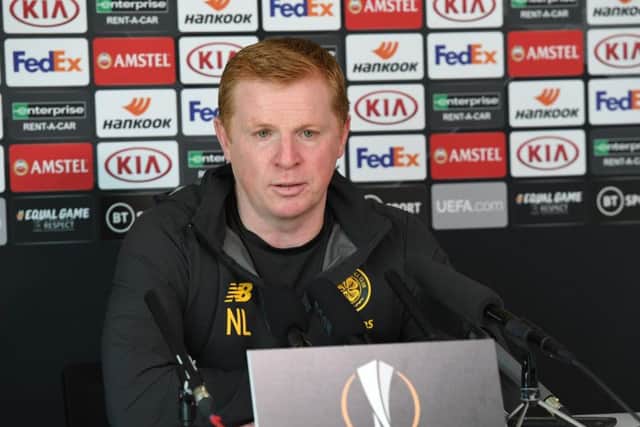 Neil Lennon has played down talk of revenge against Cluj. Picture: SNS