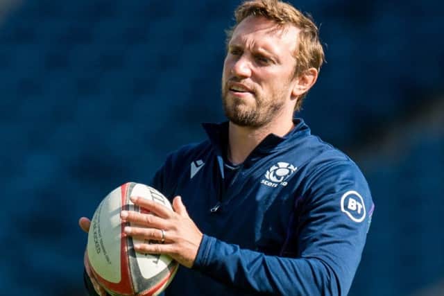 Mike Blair says that having only a four-day break between matches poses a challenge. Picture: SNS/SRU