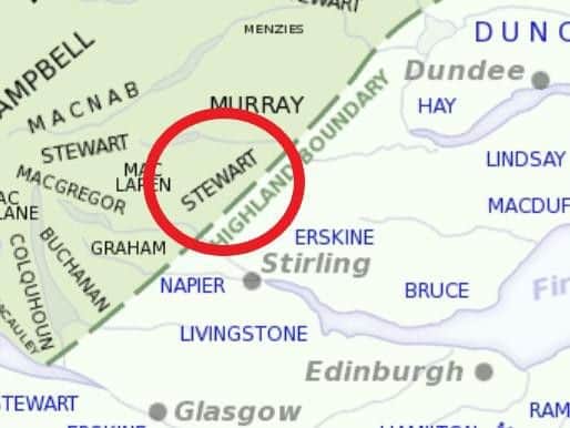 Stewart, one of Scotlands most popular surnames, comes from the Highland fault line, just north of Stirling.