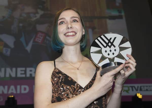 Seonaid McIntosh was named Female Athlete of the Year at the Scottish Sports Awards. Picture: Jeff Holmes
