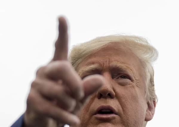 Donald Trump may not be directly responsible for planned US tariff on whisky (Picture: Andrew Harnik/AP)
