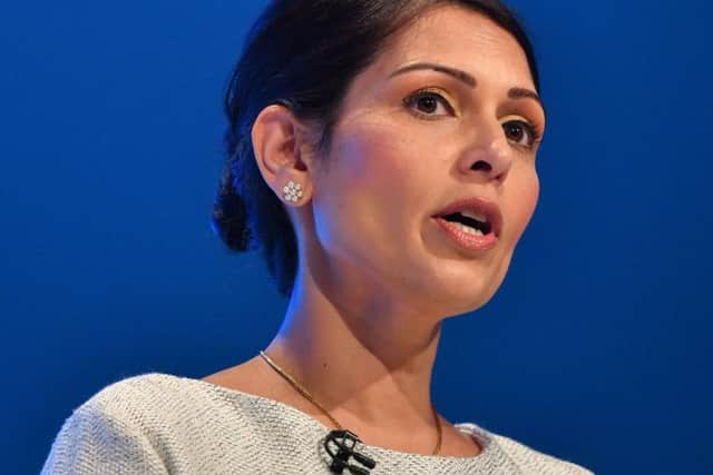 Priti Patel wrote to the Chief Inspector of Constabulary Tom Winsor. Picture: PA