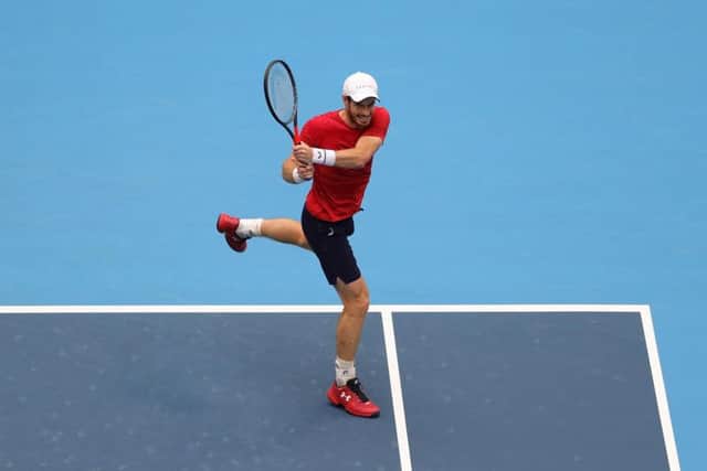 Andy Murray's next event is in Shanghai. Pic: Getty