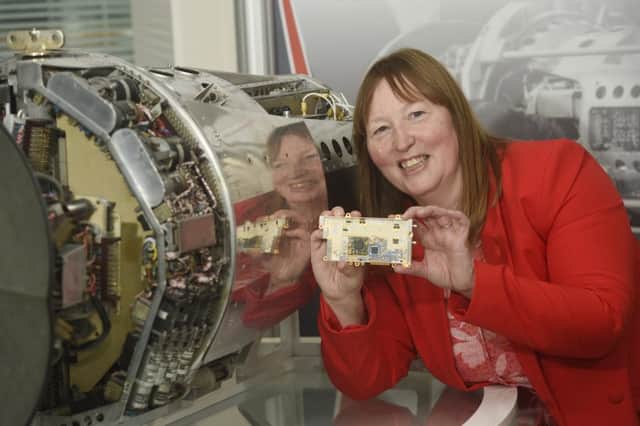 Dr Carol Marsh works in aerospace at Leonardo.Picture: Greg Macvean