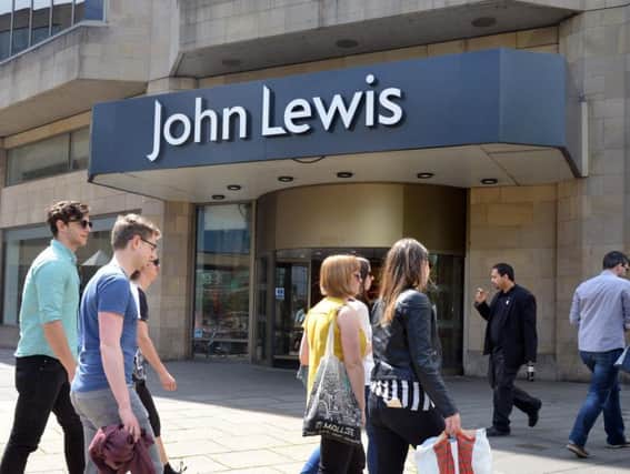 John Lewis is seen as one of the bellwethers for the fortunes of the retail sector. Picture: Jon Savage
