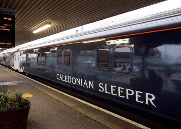 The Serco Sleeper carriage will join other historic carriages showcasing steam's heyday in Bo'ness. Picture: Caledonian Sleeper/Porterbrook