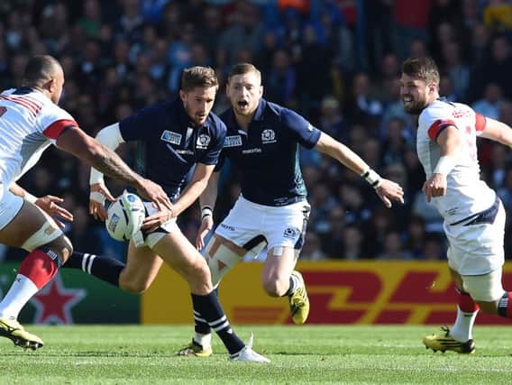 Henry Pyrgos captained Scotland against the USA in Leeds four years ago in what is his only World Cup appearance. Picture: Getty Images
