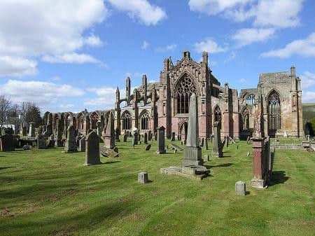 The dilapidated monastery of Melrose Abbey is most famous for being the supposed burial ground of Robert The Bruces heart and also the site of one of Scotland's earliest vampire stories.