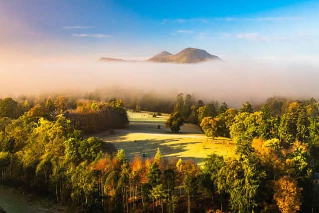Eildon Hill is mentioned in the legend of Thomas the Rhymer, a 13th century Scots laird said to have met the Queen of Elfland on Eildon Hill and was then forced to spend seven years in the land of the elves.