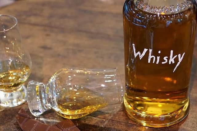 Scottish - unless youre talking about whisky (note: not whiskey) or other food and drink products such as Scotch Broth. The archaic term Scotch is not used within the UK.