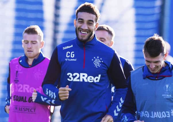 Connor Goldson vows that Rangers will stick together as a team. Picture: SNS.