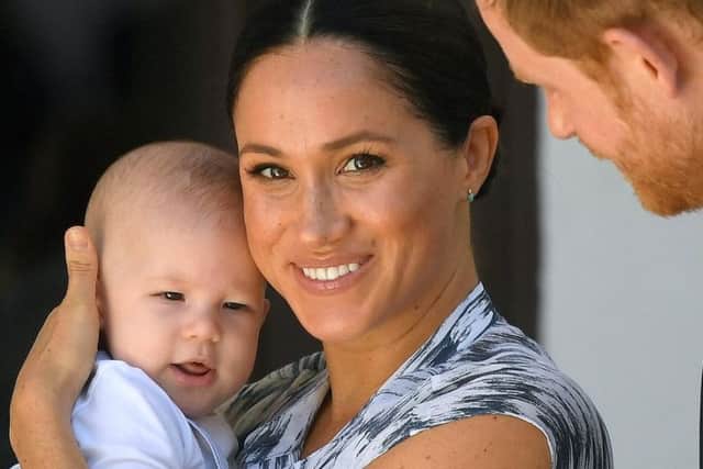 Prince Harry said the ruthless campaign escalated over the past year, throughout Megan's pregnancy and while raising Archie. Picture: Getty Images