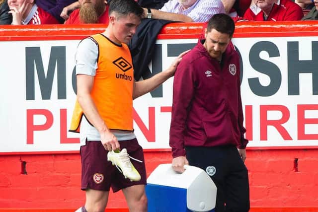 John Souttar picks up an injury.