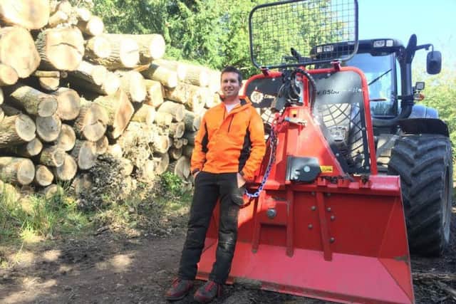 Agriforest founder Douglas Mathison is also aiming to create an in-house forestry ground preparation team. Picture: Contributed