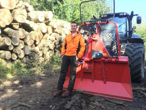 Agriforest founder Douglas Mathison is also aiming to create an in-house forestry ground preparation team. Picture: Contributed