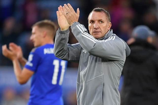 Brendan Rodgers is flourishing at Leicester City. Picture: Michael Regan/Getty Images