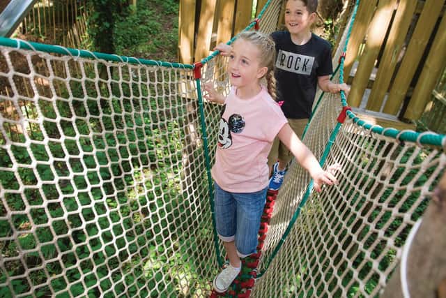 The adventure playground at Culzean Castle. Picture: National Trust for Scotland
