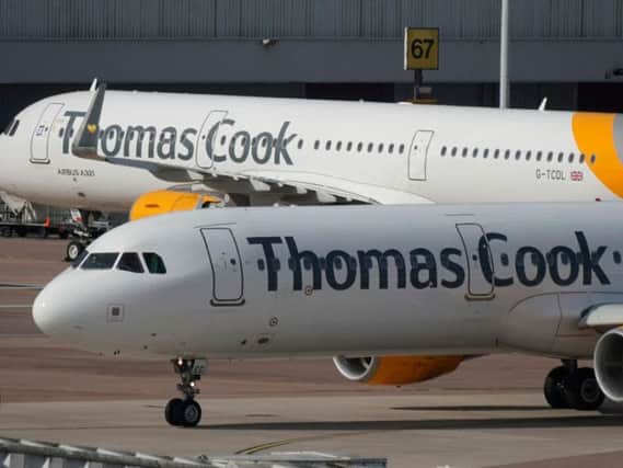 Passengers who had booked holidays with Thomas Cook were struggling to submit refund claims after the website crashed.