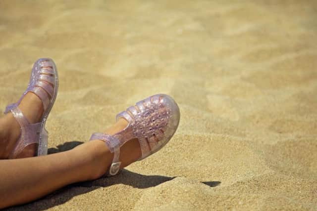 Never mind that you had to peel them off your feet after five minutes of wearing them, Jelly Shoes were cool and everyone wanted a pair