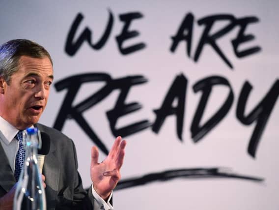 Brexit Party leader Nigel Farage has signalled he is ready for a general election