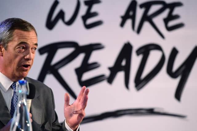 Brexit Party leader Nigel Farage has signalled he is ready for a general election