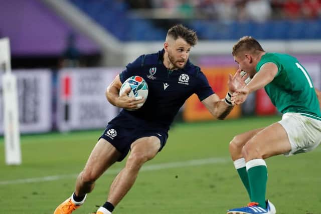 Tommy Seymour will win his 54th cap in Scotland's must-win match against Russia on Wednesday. Picture Getty Images