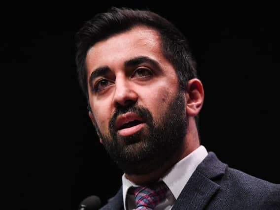 Justice Secretary Humza Yousaf