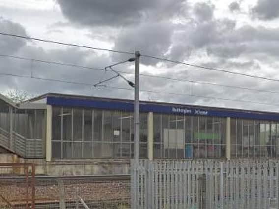 The incident happened at Rutherglen station. Picture: Google