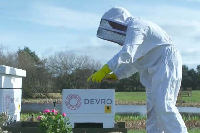 Devro has installed beehives at its two sites to aid biodiversity