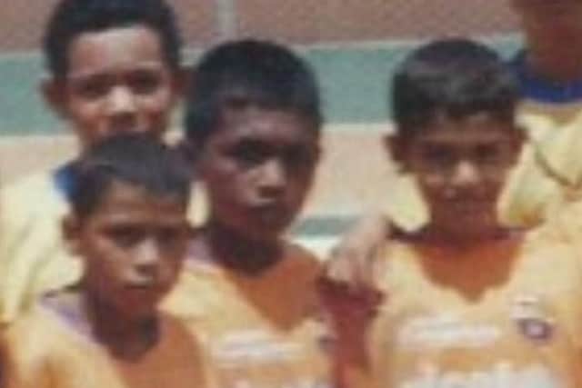 Morelos as a youngster.