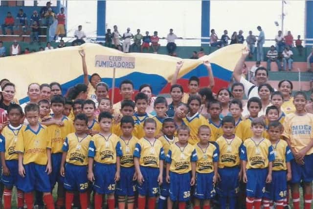 Morelos was part of Club Deportivo Fumigadores.