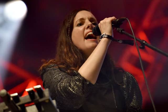 Meredith performing at the 2016 Transmusicales music festival in Saint-Jacques-de-la-Lande, western France PIC: Loic Venance/AFP/Getty Images