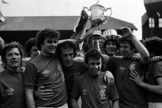 Derek Johnstone won five Scottish Cups with Rangers. Picture: SNS