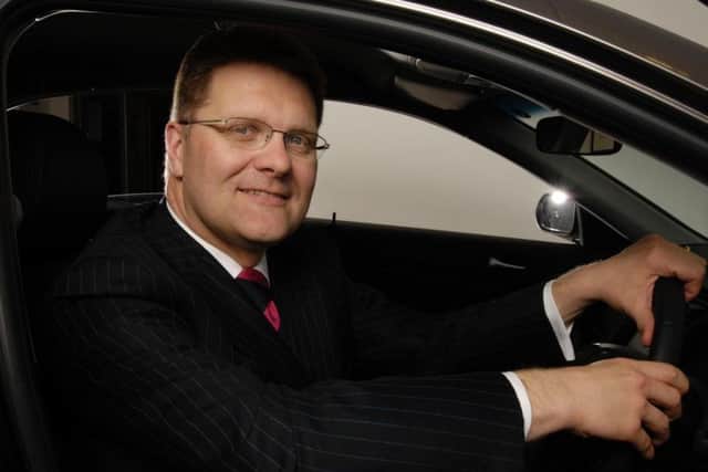 Vertu chief executive Robert Forrester is at the controls of the motor dealership heavyweight. Picture: Marc Schlossman