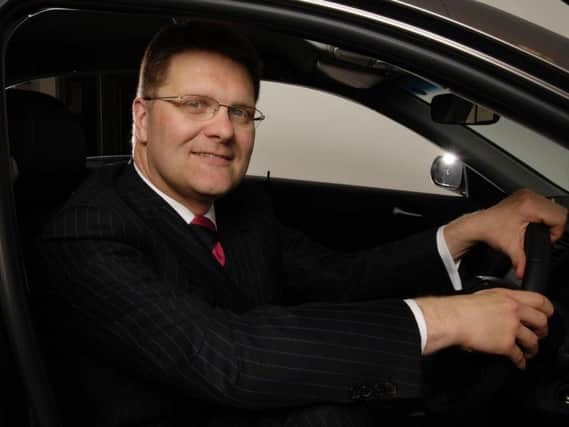 Vertu chief executive Robert Forrester is at the controls of the motor dealership heavyweight. Picture: Marc Schlossman