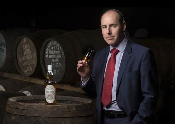 Stephen Rankin of Gordon & MacPhail, which reduced the carbon footprint of its Benromach Distillery in Forres by 40 per cent