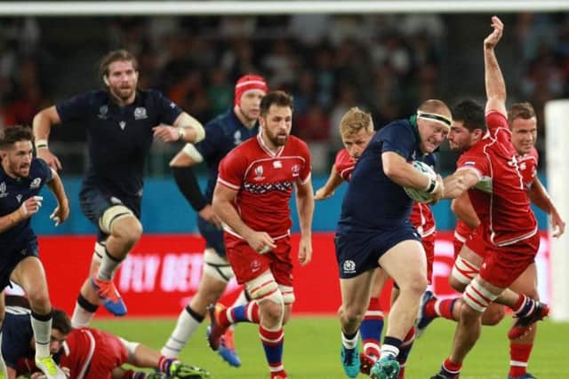 WP Nel, moments before being faced with the task of making a break for the line