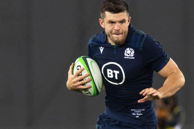 Didnt need to get involved too much as frontline attack did the job and had nothing defensively to worry about. Put the grubber through for Tommy Seymours try.