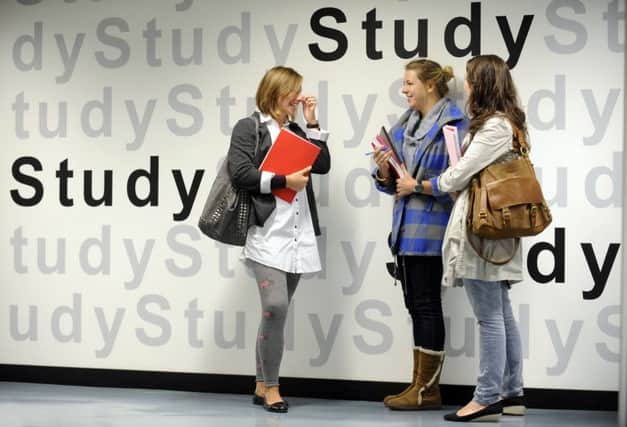For many care-experienced young people, the notion of going to university can trigger feelings of personal inadequacy and anxiety. Picture: Jane Barlow