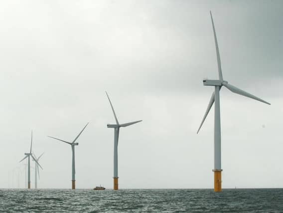 An offshore wind farm