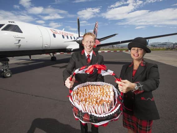 Loganair praised easier global travel for Scots under the new agreement. Picture: Contributed