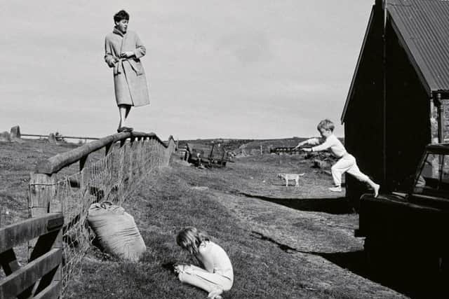 Paul McCartney with his children Stella and James, taken by his late wife Linda in Scotland in 1982. Picture: Paul McCartney/photographer Linda McCartney