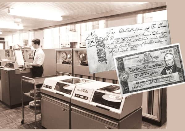The computer room of the National Commercial Bank in Edinburgh in October, 1968: another chapter in Scotlands long history as a centre for technological developments. Picture: Ian Brand