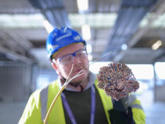 Openreach claims full fibre will unlock smarter ways of working for Scotland. Picture: Monty Rakusen