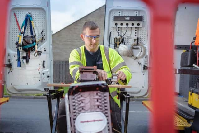 Openreach employs more than 3,200 people in Scotland. Picture: Monty Rakusen