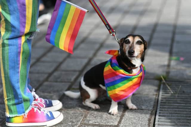 Initiatives such as Pride and Friends networks lead by examplein supporting LGBT+ employees. Picture: John Devlin