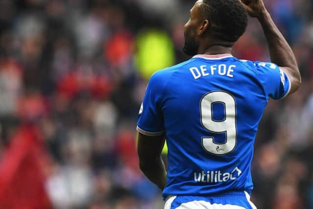 Jermain Defoe wants to stay at Rangers. Picture: SNS