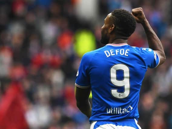 Jermain Defoe wants to stay at Rangers. Picture: SNS