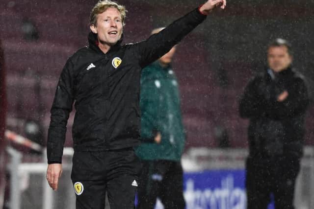 Scotland under-21 head coach Scot Gemmill