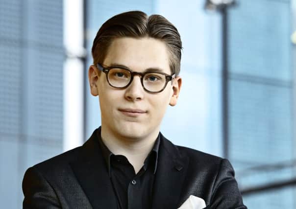 SCO's young Finnish conductor Klaus Makela. Picture: Heikki Tuuli.